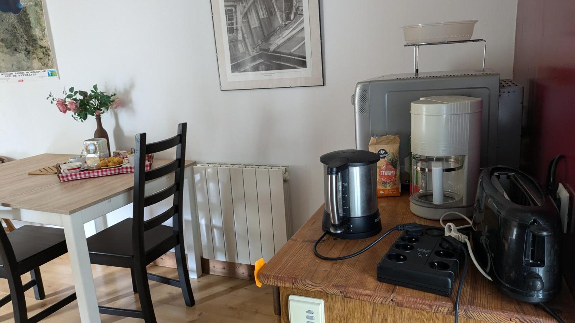 Gourmandise Leilighet Coutances Eksteriør bilde